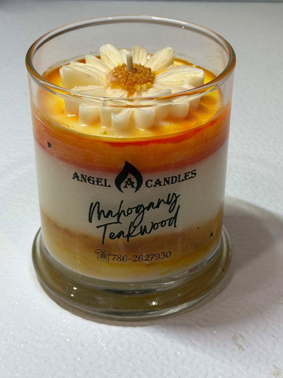 Angel A Candles Infogany Teakwood candle