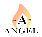 Angel "A" Candle